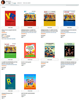 libros en amazon de Adelina Gherman